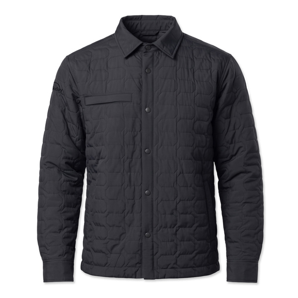 Mens Insulated Quilted Shirt Jacket